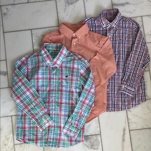 Lot of 3 Boys Shirts-size 5/6
Properly Tied, Vineyard Vines, Kelly’s Kids